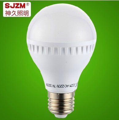 【瘋搶 裝修必備 超高亮led節能燈泡7W LED球泡燈E27螺口220V光源】價格,廠家,圖片,LED球泡燈,浙江神久光電科技-馬可波羅網